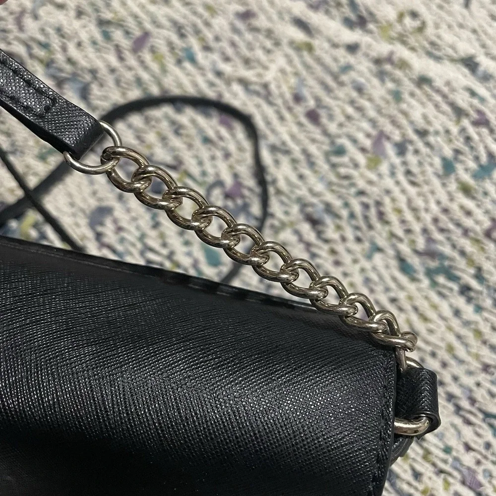 Kate Spade Black Alek Crossbody Charlotte Street‎ Tilden Place Leather satchel